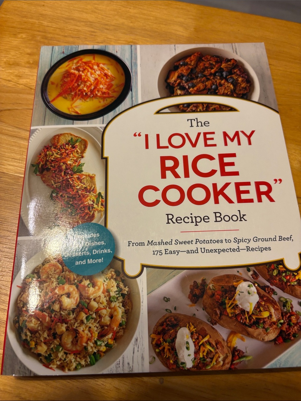 I Love My Rice Cooker Recipe Book — White & Red Cover